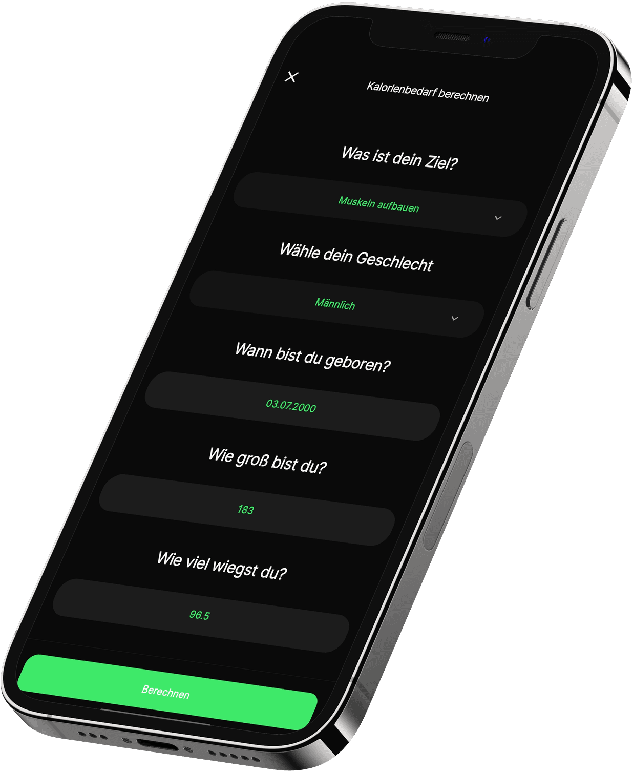 Dein Bedarf in der Pump It Club App